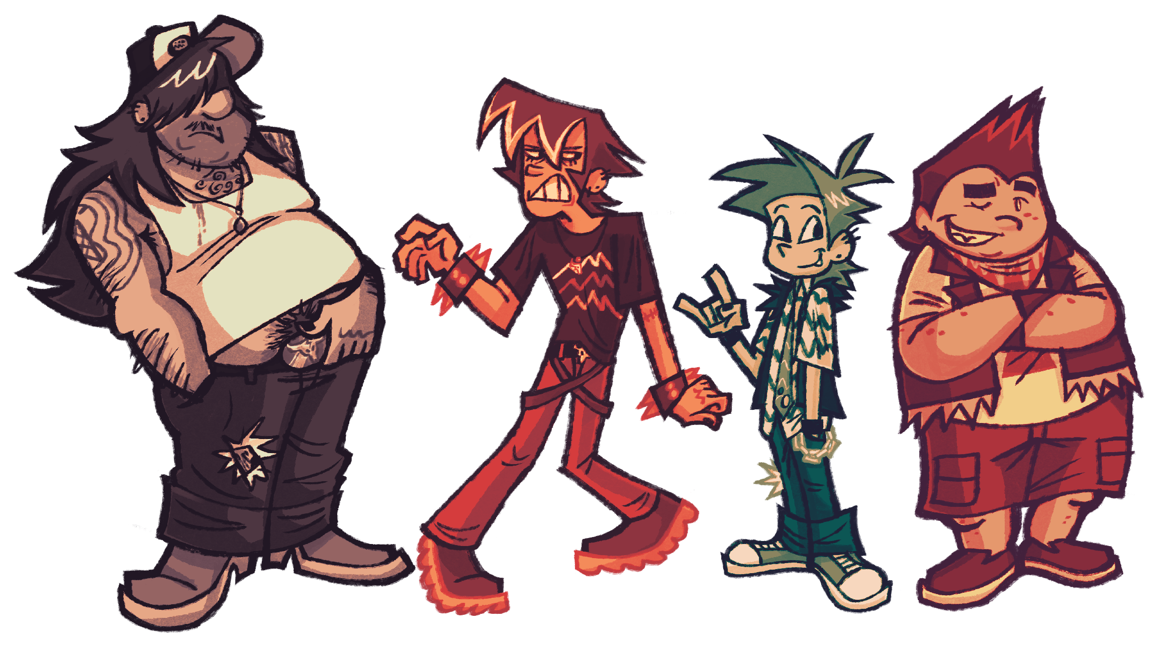 full body portrait examples