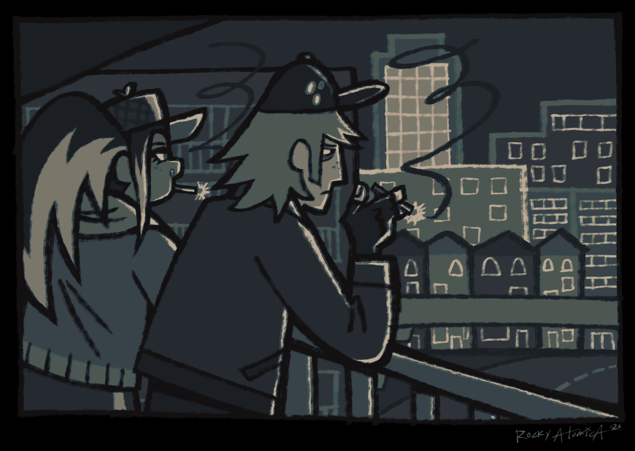 scene illustration example